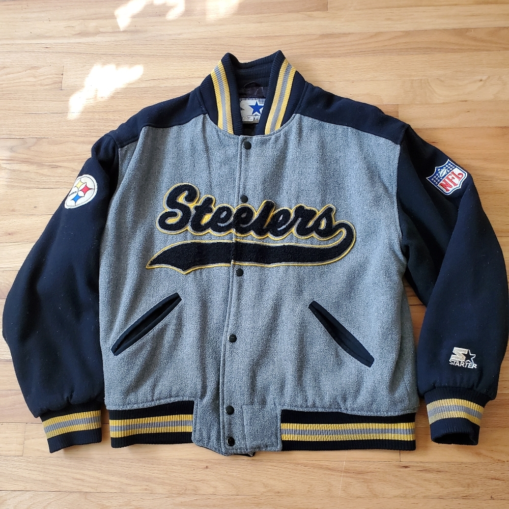 Vintage Starter Pittsburgh Steelers Jacket VTG PITT